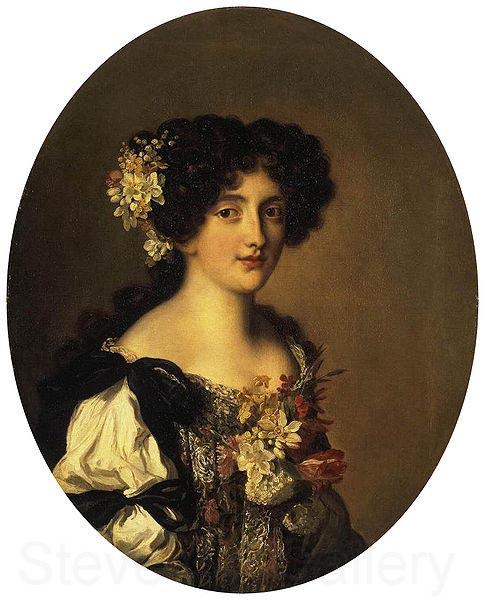 Jacob Ferdinand Voet Portrait of Hortense Mancini, duchesse de Mazarin France oil painting art